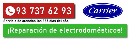 servicio de reparacion carrier barcelona